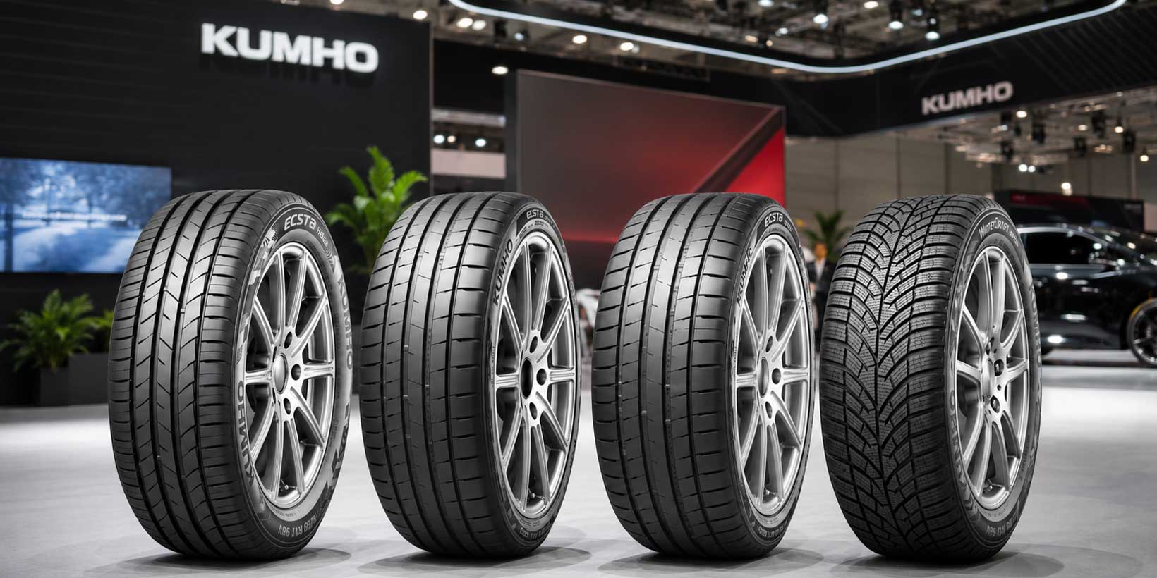 Kumho представила модели Ecsta и WinterCraft на The Tire Cologne 2026!